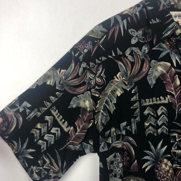 Campia Moda Hawaiian Short Sleeve Dress Shirt Size Medium - Picture 6 of 13